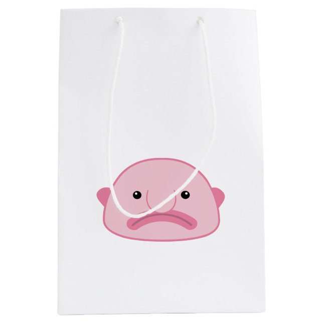 Bolsa De Regalo Mediana Bolso del regalo de Blobfish (Anverso)