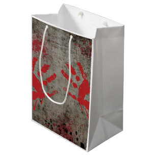 Bolsa De Regalo Mediana Bolso del regalo de la apocalipsis del zombi