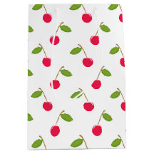 Bolso del regalo de la cereza