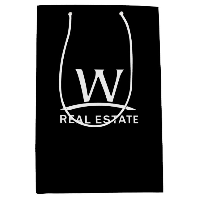 Bolsa De Regalo Mediana Bolso del regalo de las propiedades inmobiliarias (Anverso)