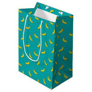 Bolsa De Regalo Mediana Bolso del regalo del modelo del plátano