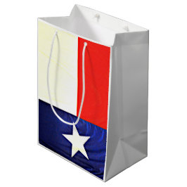 Bolsa De Regalo Mediana Bolso mate del regalo de la bandera de encargo de