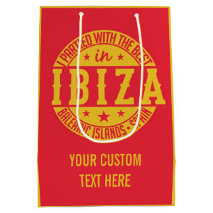 Bolsa De Regalo Mediana Bolsos de encargo del regalo de IBIZA España