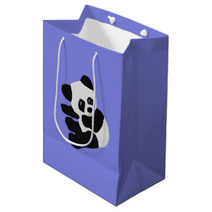 Bolsa De Regalo Mediana Bolsos del regalo del oso de panda