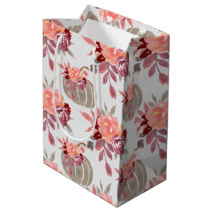 Bolsa De Regalo Mediana Bonito Calabaza Baby Shower Wraping Pap