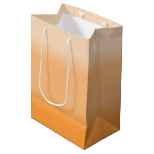 Bolsa De Regalo Mediana Bonito Peach Ombre