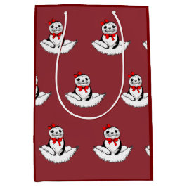 Bolsa De Regalo Mediana Bow-tiful Seal – Christmas Edition