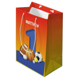 Bolsa De Regalo Mediana Boy 1.ᵉʳ Balls Deportiva
