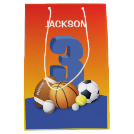 Bolsa De Regalo Mediana Boy 3.ᵉʳ Balls Deportiva