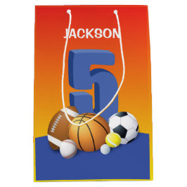 Bolsa De Regalo Mediana Boy 5.º Balls Deportiva