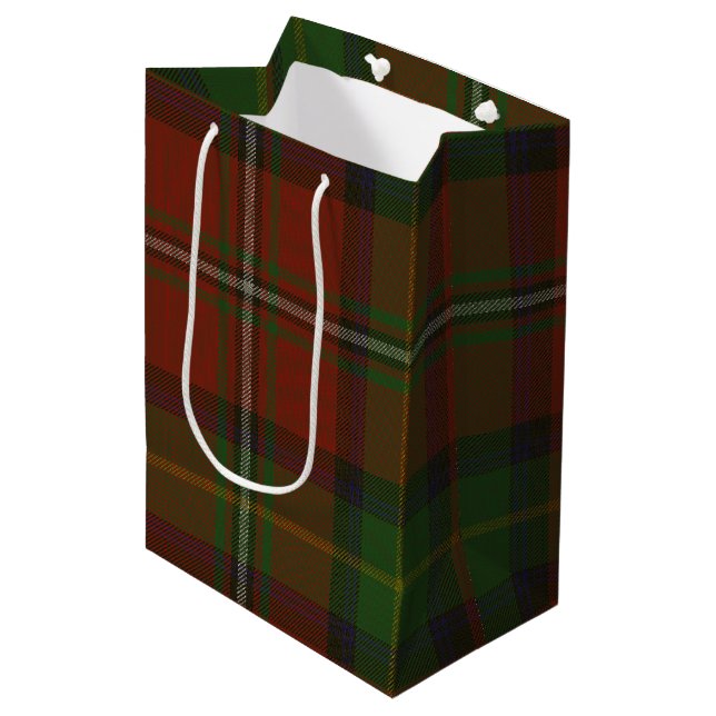 Bolsa De Regalo Mediana Boyd Tartan (Angulo Anverso)