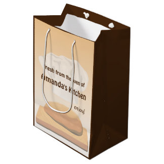 Bolsa De Regalo Mediana Bread Baker Bakery MGB