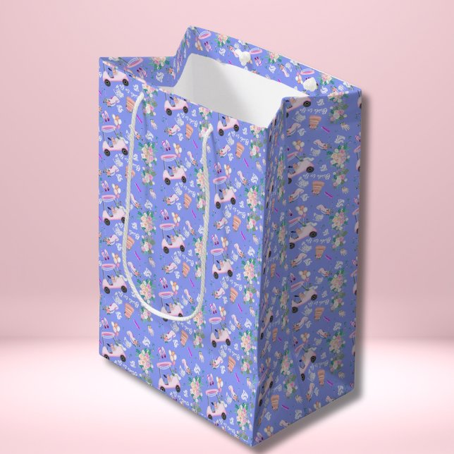 Bolsa De Regalo Mediana Bridal Golf Bridal Shower Seless Pattern (Subido por el creador)