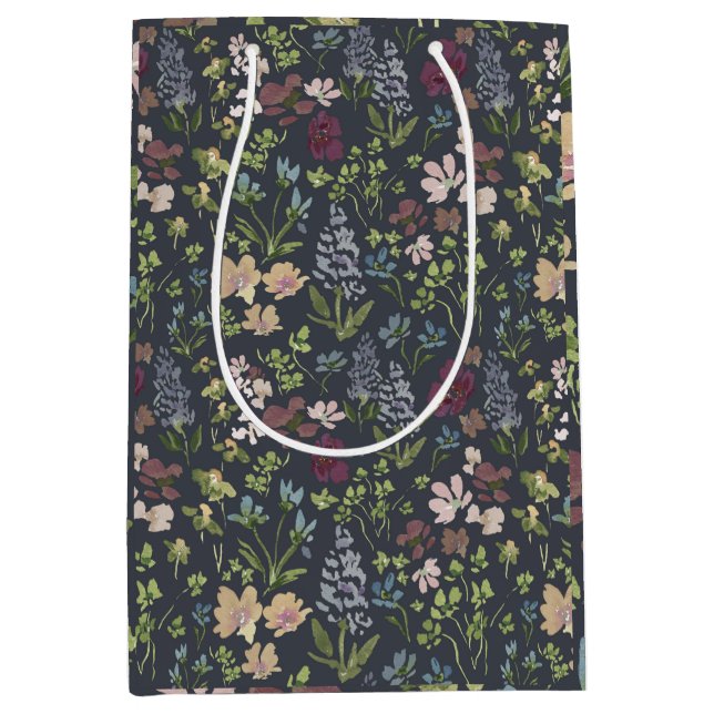 Bolsa De Regalo Mediana Bright Doodles Gift Bag (Anverso)