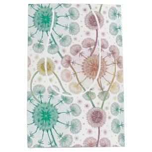 Bolsa De Regalo Mediana Brisa de Dandelion caprichosa - Botánica Pastel