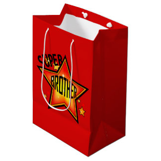 Bolsa De Regalo Mediana Brother Super Star MBG