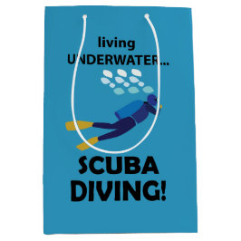 Bolsa De Regalo Mediana Buceo Scuba Vida Subacuática Buceo