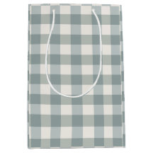 Buffalo Plaid Country Farmhouse Green White