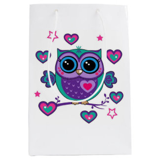 Bolsa De Regalo Mediana Búho