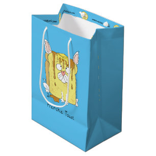 Bolsa De Regalo Mediana Bulldog francés Frenchie Cute Dog Personalizado