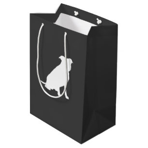 Bolsa De Regalo Mediana Bulldog Pit Baby Pitbull Shower Sexo Neutral