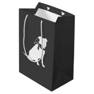 Bolsa De Regalo Mediana Bulldog Pit Baby Shower Género neutro