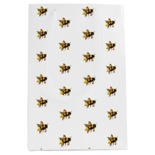 Bolsa De Regalo Mediana BumbleBee cargando polen