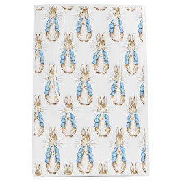 Bolsa De Regalo Mediana Bunny Blue Baby Shower