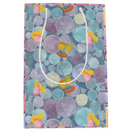 Bolsa De Regalo Mediana Burbujas limpias