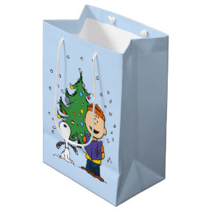 Bolsa De Regalo Mediana Cacahuetes Navidades Caroling