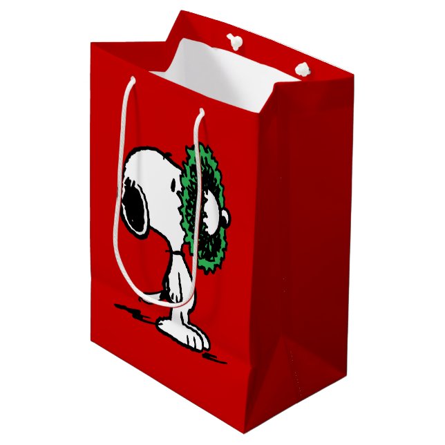 Bolsa De Regalo Mediana Cacahuetes | Snoopy for Holidays (Angulo Anverso)