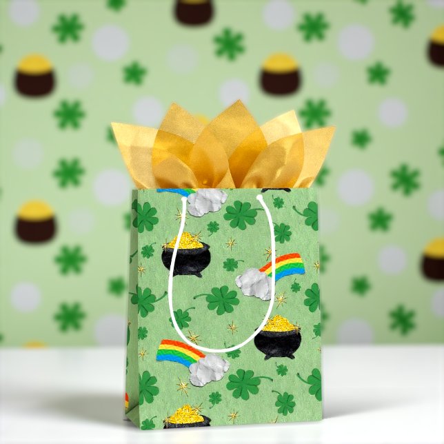 Bolsa De Regalo Mediana Cacerolas de oro (Subido por el creador)