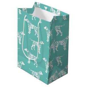 Bolsa De Regalo Mediana Cachorro de perro dálmata