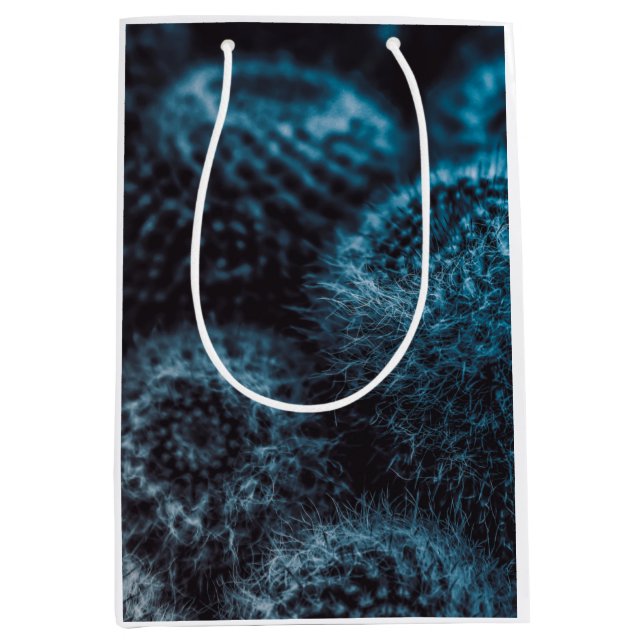 Bolsa De Regalo Mediana Cactus oscuro (Anverso)