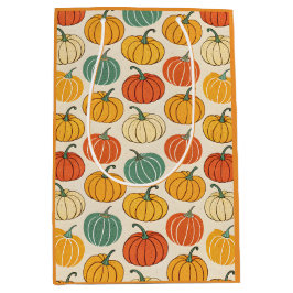 Bolsa De Regalo Mediana Calabazas de Halloween