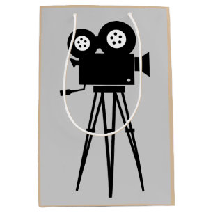 BOLSA DE REGALO MEDIANA CÁMARA CINE CREATIVA Y DISEÑO TRIPOD