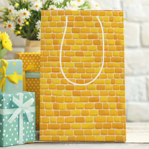 Bolsa De Regalo Mediana Camino de ladrillo amarillo