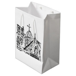 Bolsa De Regalo Mediana Campground Motif by Babbie - Martha's Vineyard