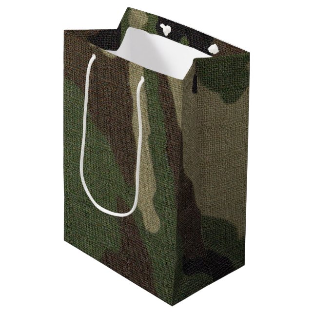 Bolsa De Regalo Mediana Camuflaje 1 (Angulo Anverso)