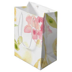 Bolsa De Regalo Mediana Canción floral I