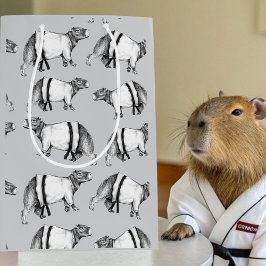 Bolsa De Regalo Mediana Capybara Karate