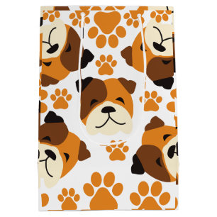 Bolsa De Regalo Mediana Cara y garras de perro