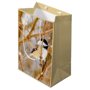 Bolsa De Regalo Mediana Carbonero Común - Fotografía Original