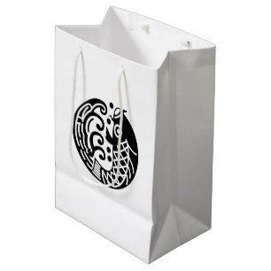 Bolsa De Regalo Mediana Carpa y oleaje