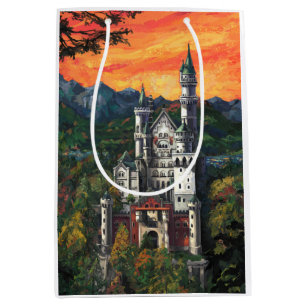 Bolsa De Regalo Mediana Castillo Schloss Neuschwanstein