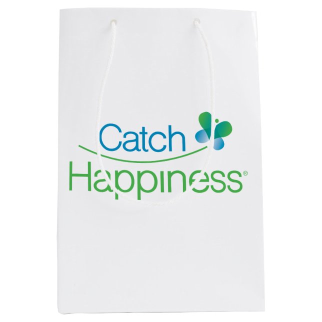 Bolsa De Regalo Mediana Catch Happiness® Gift Bag  (Anverso)