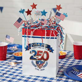 Bolsa De Regalo Mediana celebración USA 250