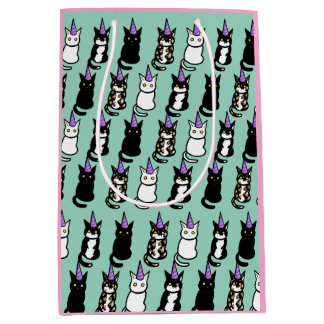 Bolsa De Regalo Mediana Celebration Cat Gift Bag
