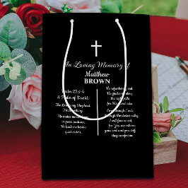 Bolsa De Regalo Mediana Celebration Of Life Bible Verse Funeral