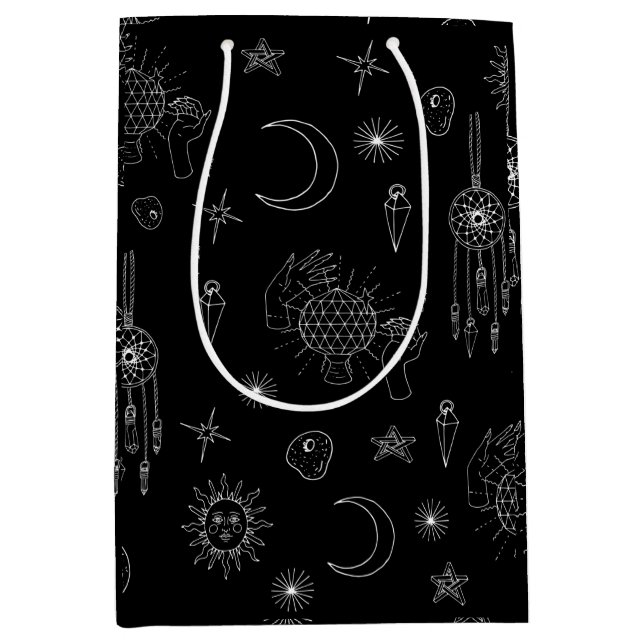 Bolsa De Regalo Mediana Celestial gótico (Anverso)